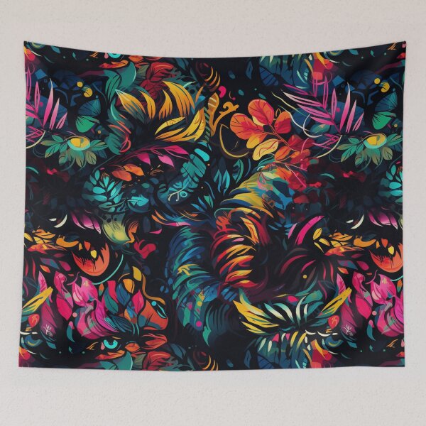 Item preview,  Neon Jungle: Electrifying street art with neon animals. designed and sold by SBD-Shop.