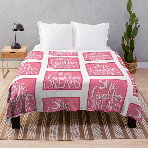 Item preview, She Lived Her Dreams Retro Hand Lettering designed and sold by ShoniwDesigns.