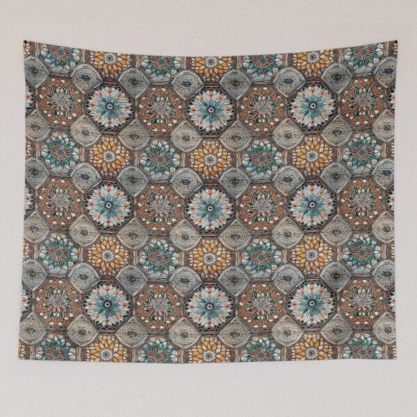 Item preview, Morocco Style Tile Pattern designed and sold by PixelPop1.