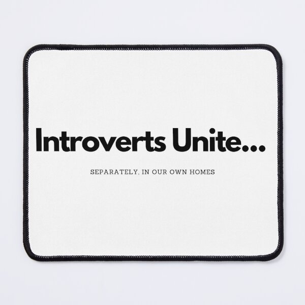 Item preview, introvert - funny phrase designed and sold by Suzanne-Mercy.