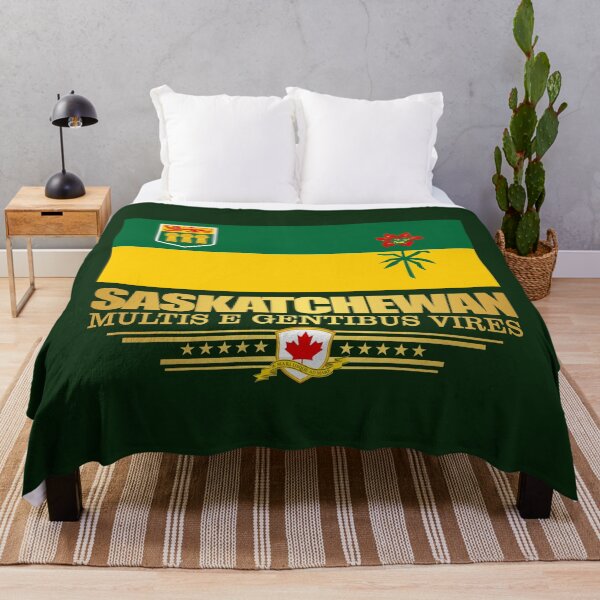 Item preview, Saskatchewan (Flag) designed and sold by curranmorgan.
