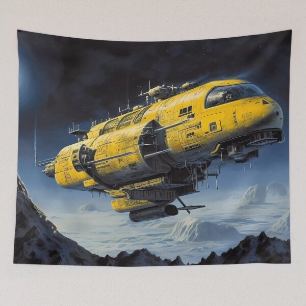 Item preview, Exploratory Spacecraft Searching for Life on Jupiter's Moon, Europe: Unveiling the Mysteries of the Celestial Realm designed and sold by SingularityGeek.