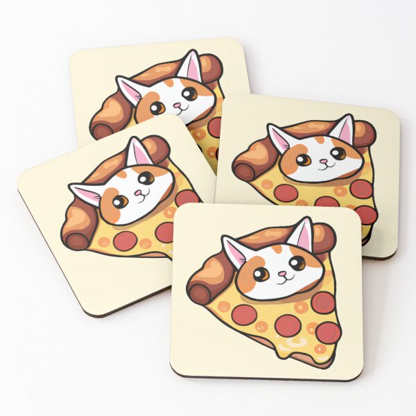 Item preview, Pizza cat from the cats as food collection! designed and sold by wonderxwander.