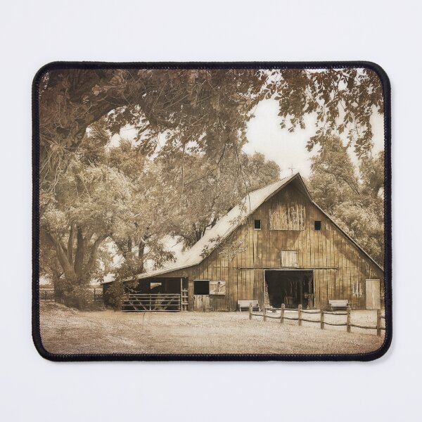 Item preview, Old Barn Vintage Style sepia textured photograph designed and sold by art64.