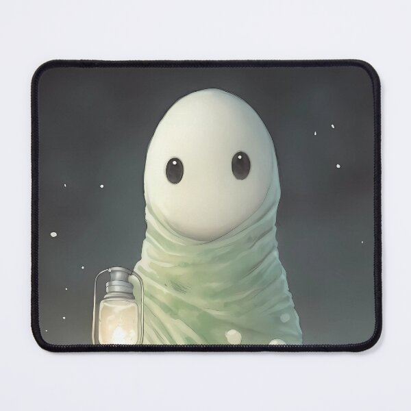 Item preview, Ghost in a Robe Holding a Chandelier on the Shore: A Haunting Spectacle of Ephemeral Beauty designed and sold by SingularityGeek.