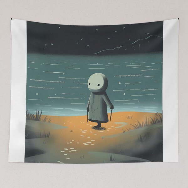 Item preview, Ghost Trapped on the Coast by a Magical Chandelier: A Captivating Dance Between the Spirit and Enchantment designed and sold by SingularityGeek.