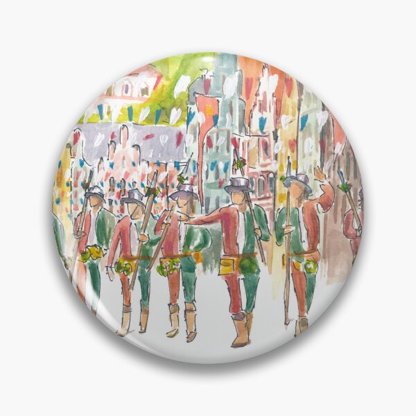 Item preview, The Landshut town servants lead the wedding procession designed and sold by artshop77.
