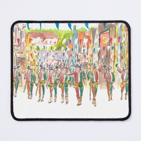 Item preview, The Landshut town servants lead the wedding procession designed and sold by artshop77.