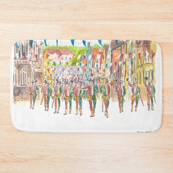 Item preview, The Landshut town servants lead the wedding procession designed and sold by artshop77.