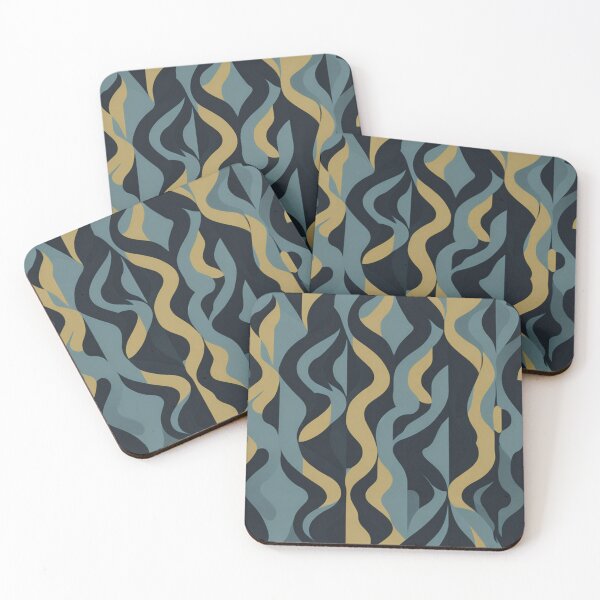 Item preview, Minimalistic Shapes: Symmetry, Yellow and Blue Color designed and sold by ViralVibeLab.