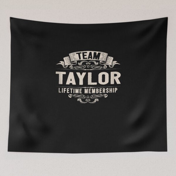 Item preview, Team Taylor Lifetime Membership Retro Last Name Vintage Tank Top designed and sold by CummerataPenelo.