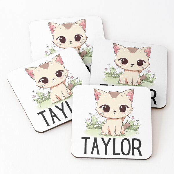 Item preview, Womens  Girls Adorable Customized Cat Design for Taylor Premium T-Shirt designed and sold by CummerataPenelo.