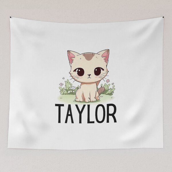 Item preview, Womens  Girls Adorable Customized Cat Design for Taylor Premium T-Shirt designed and sold by CummerataPenelo.