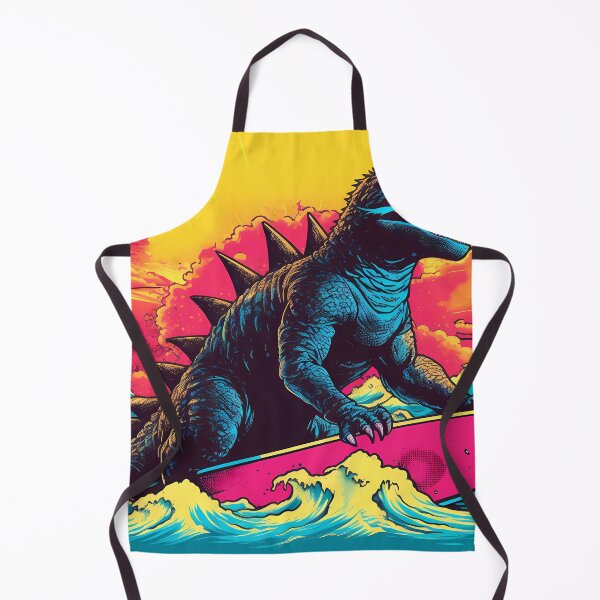 Item preview, Giant Summer Surfer Dinosaur: Catching the Waves with Prehistoric Style and Sun-kissed Adventure designed and sold by SingularityGeek.