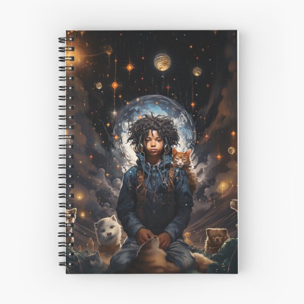 Item preview, Locx world furry, cosmic background designed and sold by Galux-co.