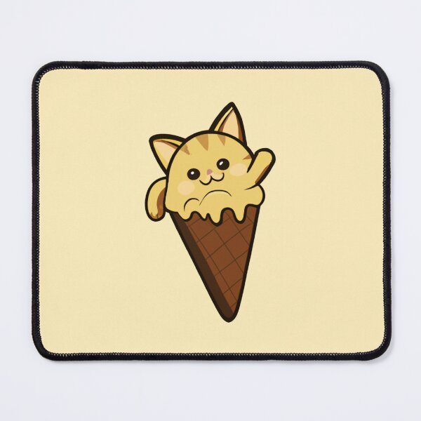 Item preview, Ice cream cat from the cats as food collection! designed and sold by wonderxwander.