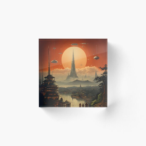 Item preview, A vintage poster for a 1950s futuristic movie. designed and sold by alacaz.