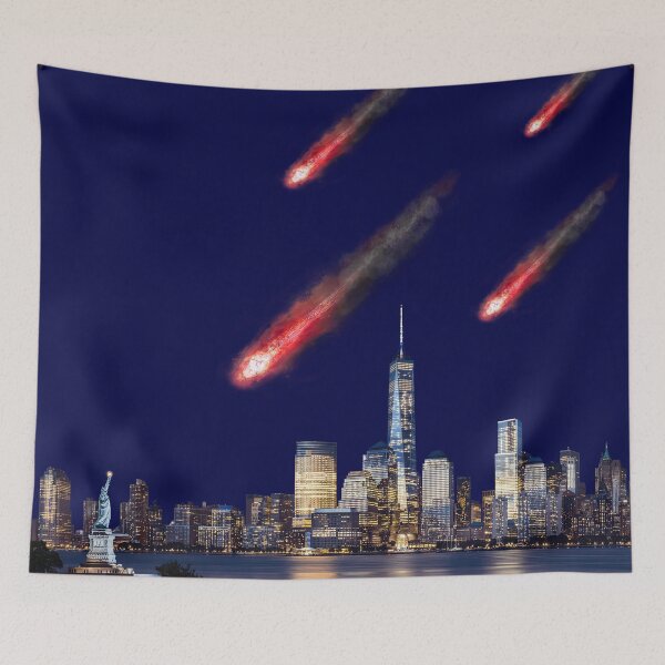 Item preview, "Asteroid City: Futuristic Metropolis in Space, Captivating Design for Sci-Fi Enthusiasts" designed and sold by RvinJo8.