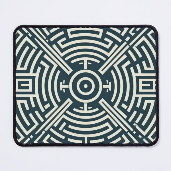 Item preview, Celtic Maze Organic Pattern Line Art, Labyrinth, Complex Pattern, Modern Art, Graphic, Unique Design, Maze designed and sold by PrintsPatterns-.
