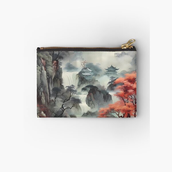 Item preview, Shan Shui Ink Wash Landscape designed and sold by MTJ-Mushrooms.