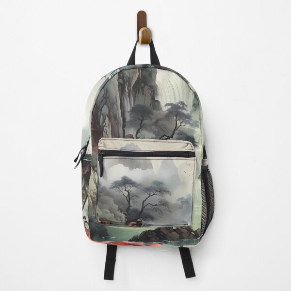 Item preview, Shan Shui Ink Wash Landscape designed and sold by MTJ-Mushrooms.