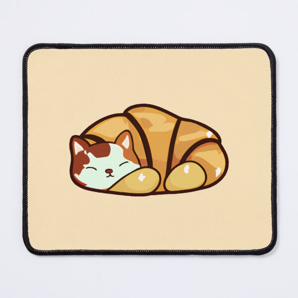 Item preview, Croissant cat from the cats as food collection! designed and sold by wonderxwander.