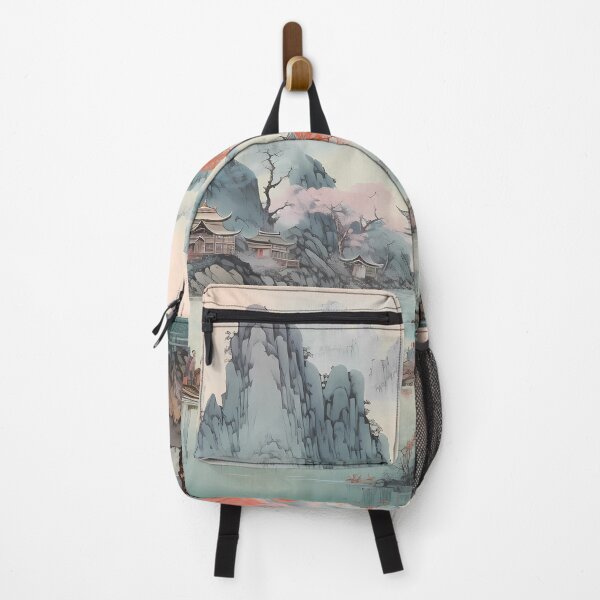 Item preview, Shan Shui Ink Wash Landscape designed and sold by MTJ-Mushrooms.
