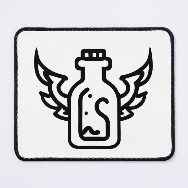 Item preview, Mana Bottle Skin 2 Black designed and sold by GaliFreak.