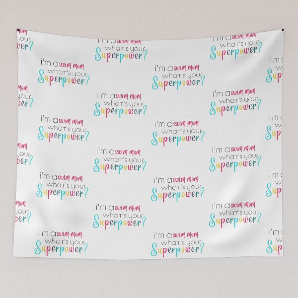 Aperçu de l'œuvre Im a Swim Mom, Whats Your Superpower créée et vendue par ShoniwDesigns.