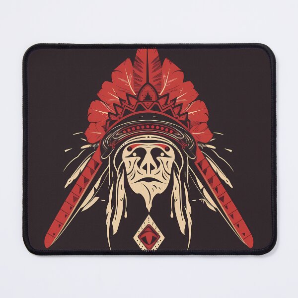Item preview, Native American Artifact Ceremonial Head Dress designed and sold by TrendTastic.