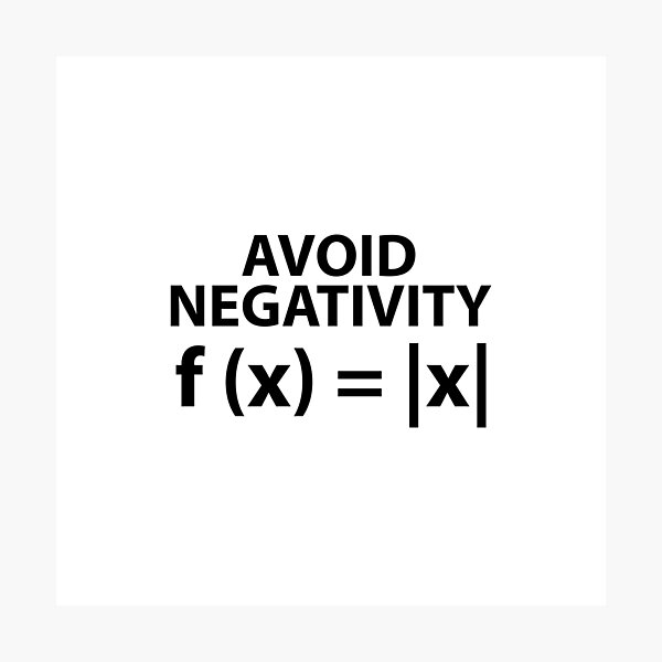 Item preview, Avoid negativity designed and sold by Evelyus.