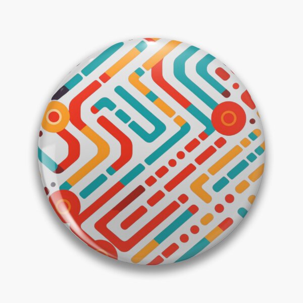 Item preview, Parallax Atari Pattern, Artistic Gift, Graphic, Aesthetic, Abstract, Hipster, Artsy designed and sold by PrintsPatterns-.