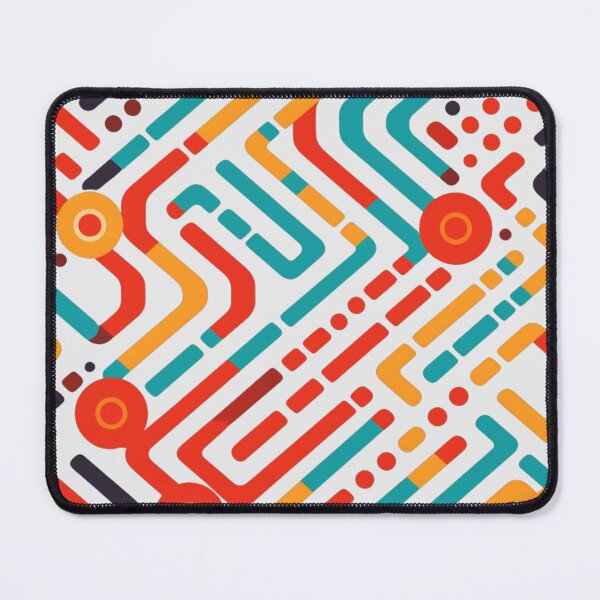 Item preview, Parallax Atari Pattern, Artistic Gift, Graphic, Aesthetic, Abstract, Hipster, Artsy designed and sold by PrintsPatterns-.