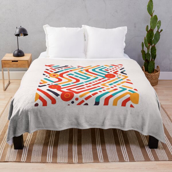 Item preview, Parallax Atari Pattern, Artistic Gift, Graphic, Aesthetic, Abstract, Hipster, Artsy designed and sold by PrintsPatterns-.