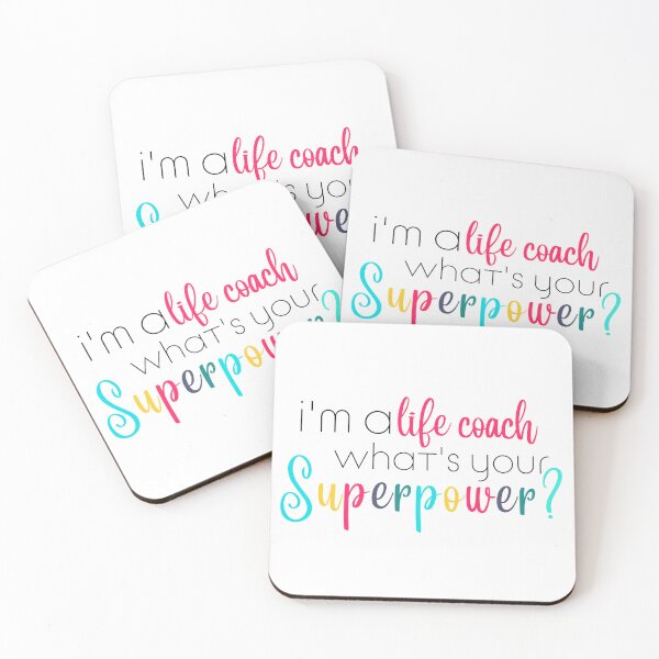 Item preview, Im a Life Coach, Whats Your Superpower? designed and sold by ShoniwDesigns.