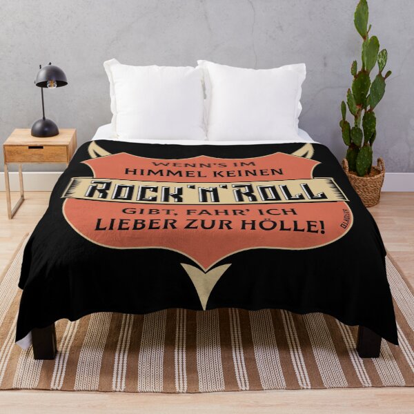 Item preview, If there's no rock 'n' roll in heaven, I'd rather go to hell! (3C) designed and sold by Roderix.