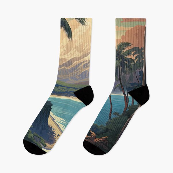 Item preview, Costa Rica, Travel Poster designed and sold by BokeeLee.