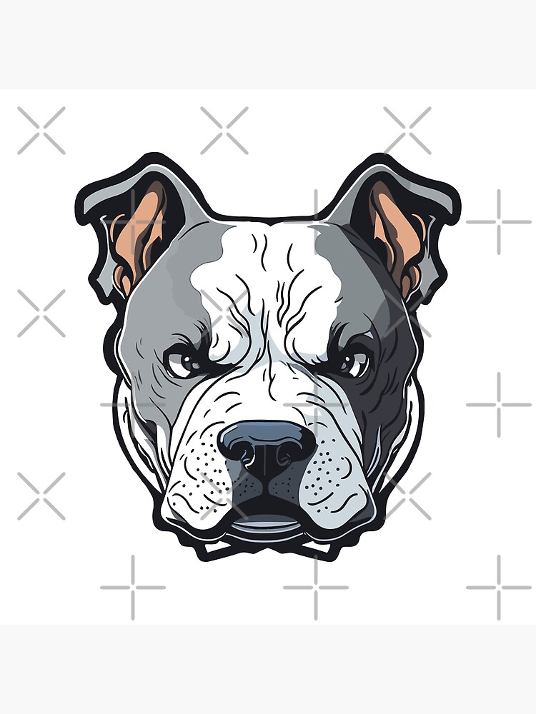 clipart pit bull