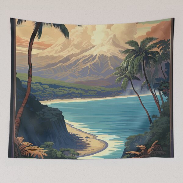Item preview, Costa Rica, Travel Poster designed and sold by BokeeLee.