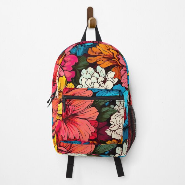 Item preview, Colourful Flowers Drawing Pattern designed and sold by vadimcarazan.