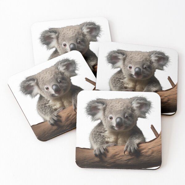 Artikelvorschau, Koala hält sich auf einem Ast entworfen und verkauft von ViktorSilni.