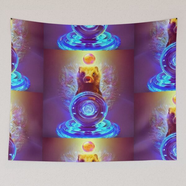 Item preview, Garret the Ferret Spirit Animal designed and sold by RTMDCreative.
