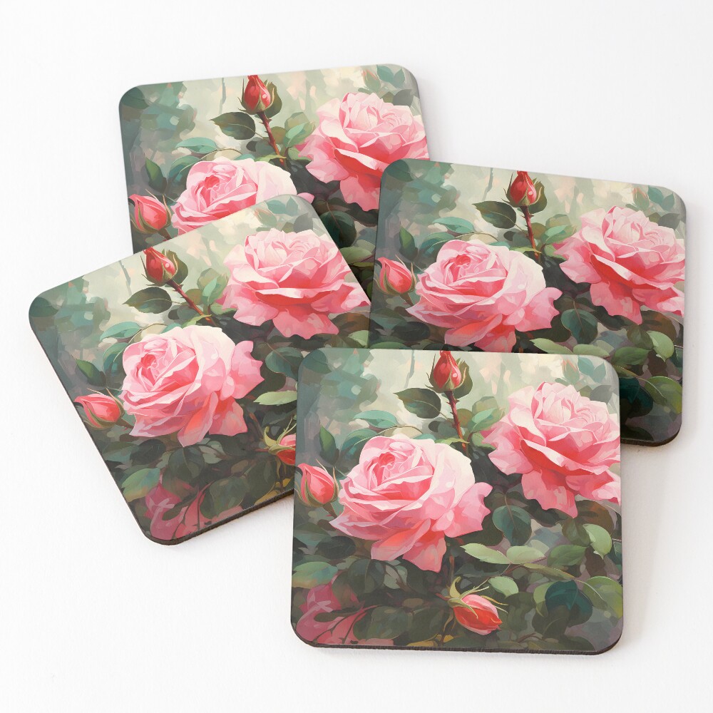 Item preview, Coasters (Set of 4) designed and sold by MTJ-Mushrooms.