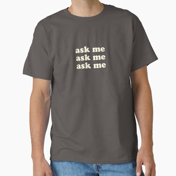 Item preview, Ask me ask me ask me (The Smiths) designed and sold by ShoeboxDesigns.