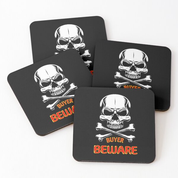 Item preview, Skull And Crossbones Buyer Beware designed and sold by MysticOzzy.