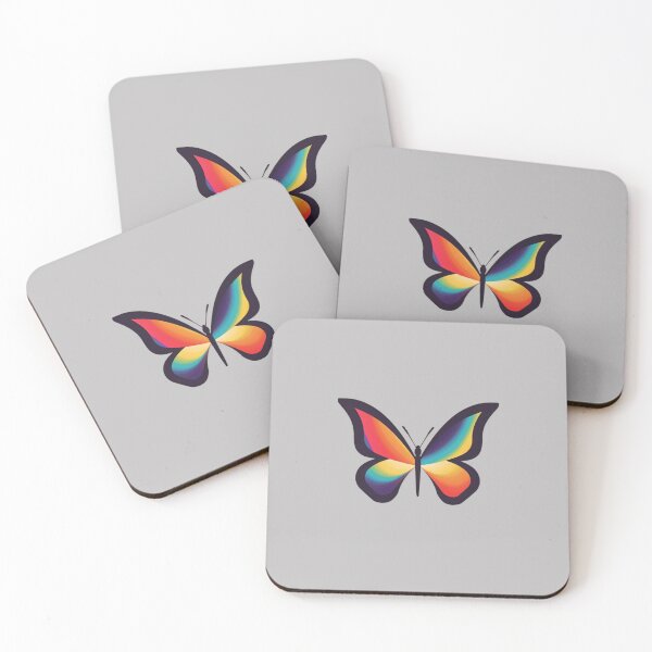 Item preview, Butterfly Logo with a Thick Black Border, Modern Butterfly, Abstract, Minimalist, Artistic designed and sold by PrintsPatterns-.