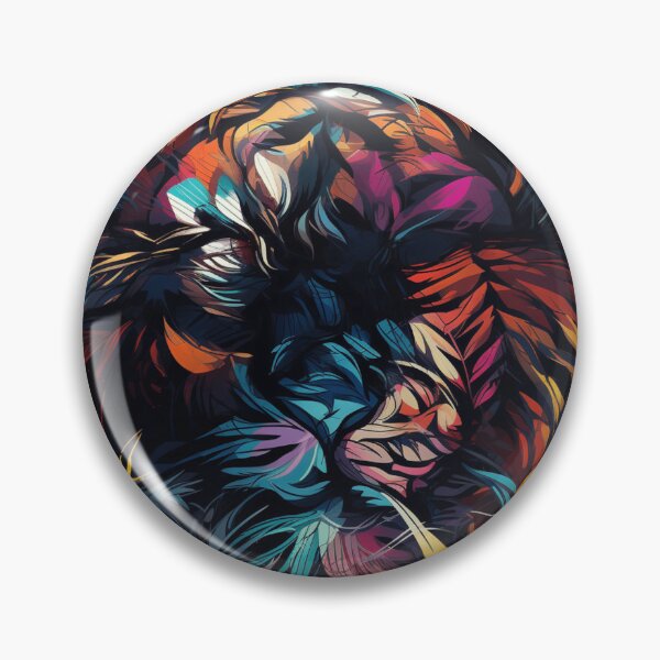 Item preview,  Unleashing Electrifying Street Art with Neon Animals designed and sold by SBD-Shop.