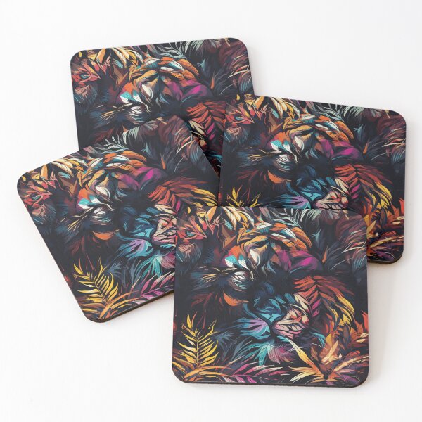 Item preview,  Unleashing Electrifying Street Art with Neon Animals designed and sold by SBD-Shop.