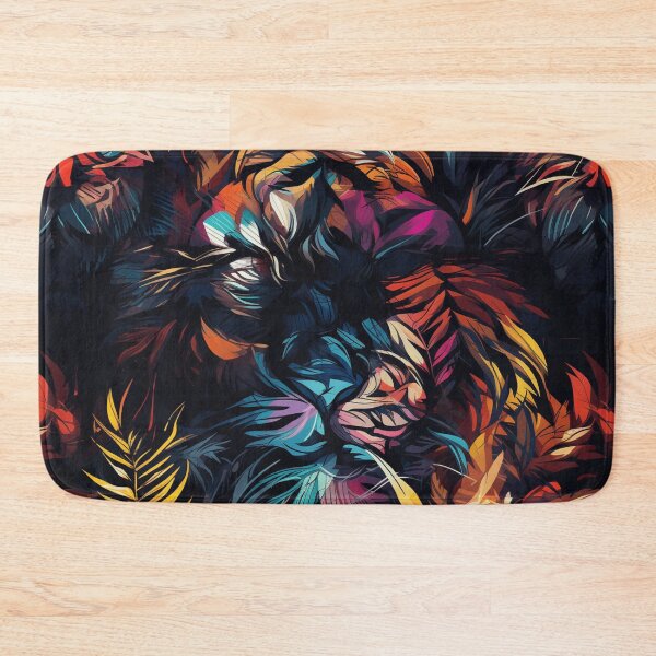 Item preview,  Unleashing Electrifying Street Art with Neon Animals designed and sold by SBD-Shop.