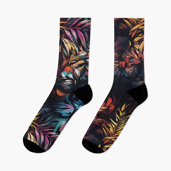 Item preview,  Unleashing Electrifying Street Art with Neon Animals designed and sold by SBD-Shop.